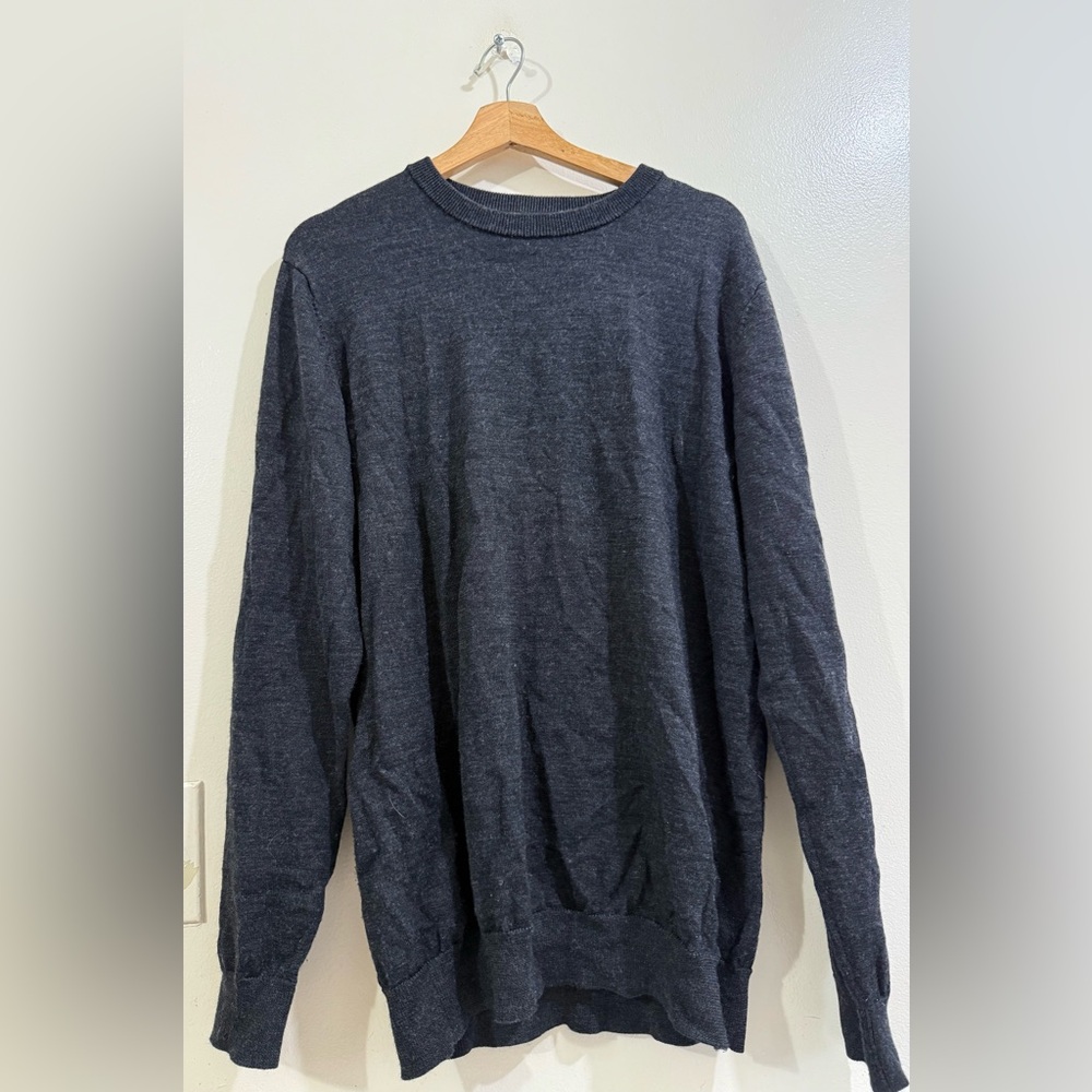 Fliers classic Men's Classic Crewneck Sweater — Dark Charcoal